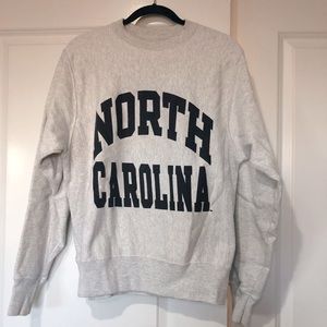 Cozy North Carolina Crewneck Sweatshirt